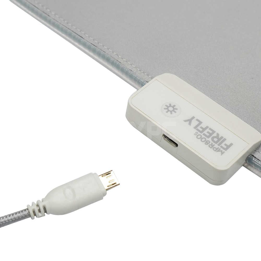 Fantech MPR800S Firefly Gaming Mousepad White - Image 4