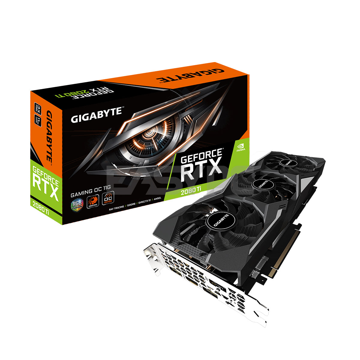 Gigabyte NVIDIA® GeForce RTX 2080Ti Gaming OC Videocard 11gb 352bit GDdr6