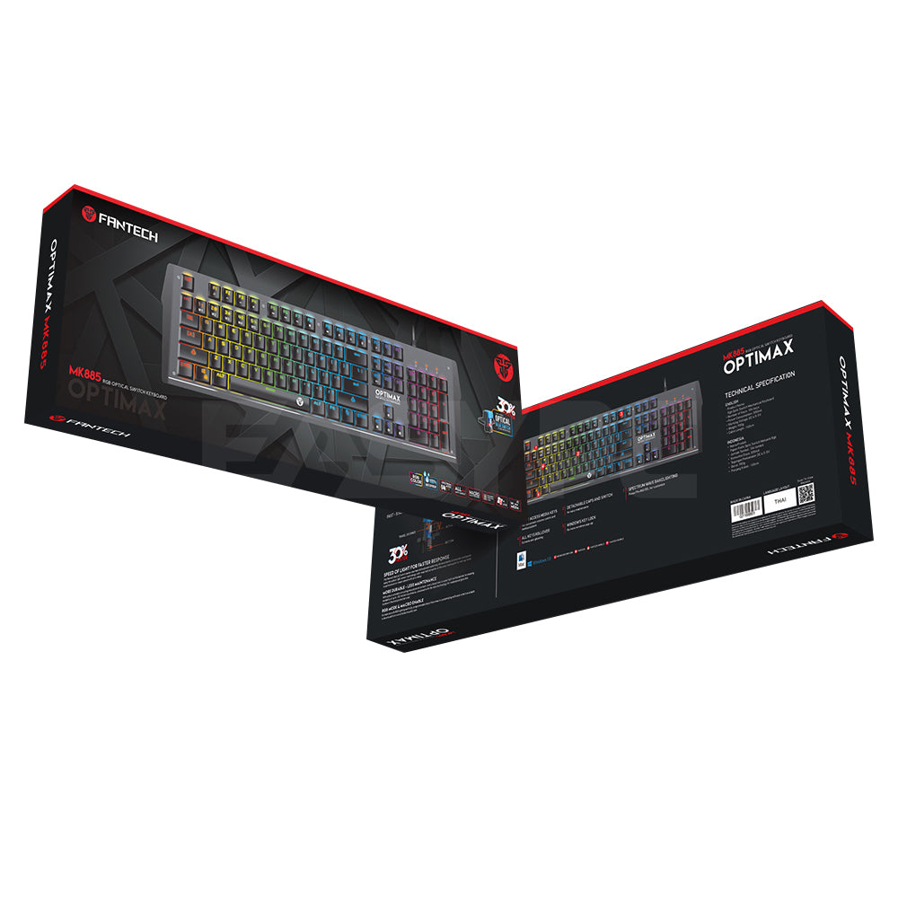 Fantech MK885 RGB Optical Switch Gaming Keyboard - Image 3