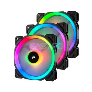 Corsair LL120 120mm Tri Pack Chasis Fan RGB Led with Lightning Node