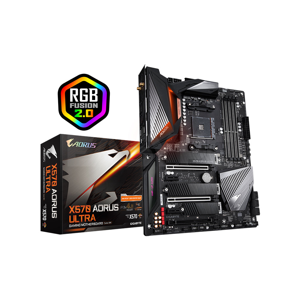 Gigabyte Aorus X570 Ultra Motherboard Socket Am4 Ddr4