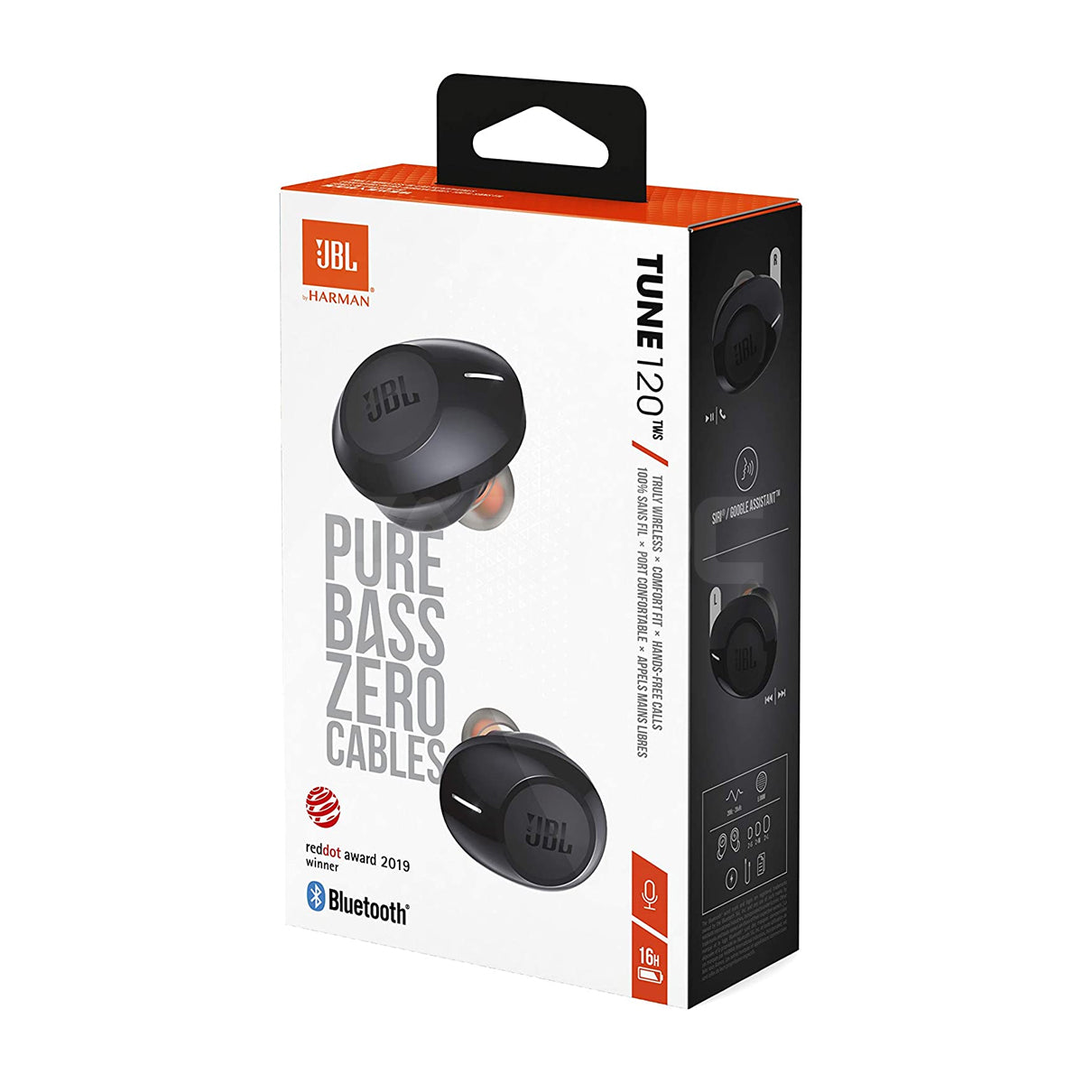 JBL Tune 120TWS Wireless In-ear Headphones Black - Image 5