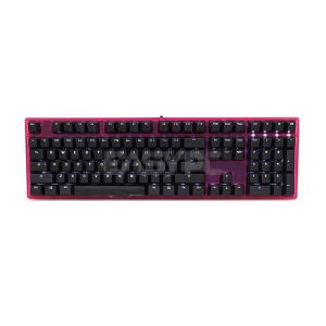 Ducky One DKON1508F-CUSPHBAB1 White LED Cherry MX Blue Mechanical Keyboard Pink Case DUDK959 4JTP