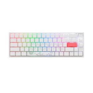 Ducky One 2 SF RGB DKON1967ST-SUSPDWWT1 MX Silent Red Mechanical Keyboard White DUDK982 4JTP