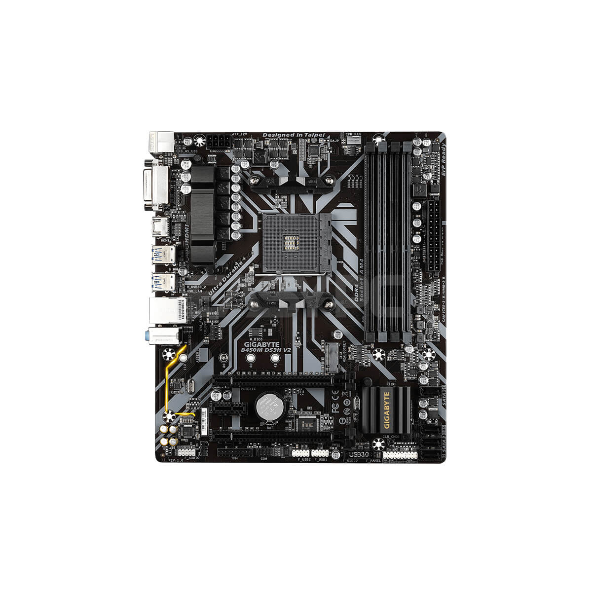 Gigabyte GA-B450M-DS3H Socket Am4 Ddr4 Motherboard Brand New - Image 8