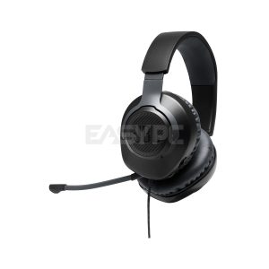 JBL Quantum 100 Wired Gaming Headset Black