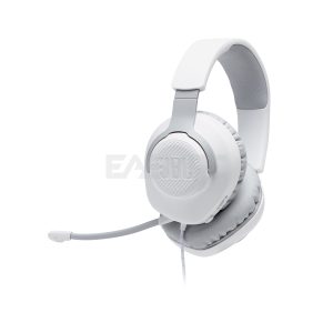 JBL Quantum 100 Wired Gaming Headset White