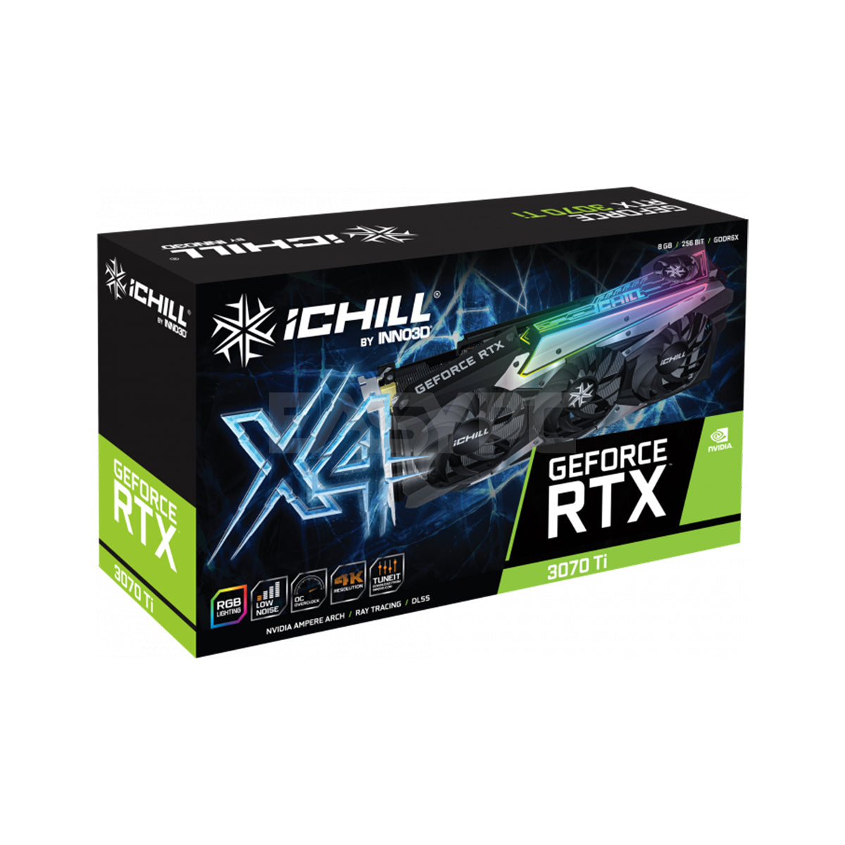 Inno3d NVIDIA® GeForce RTX 3070Ti Chill X4 8gb 256bit GDdr6X Gaming Videocard - Image 3