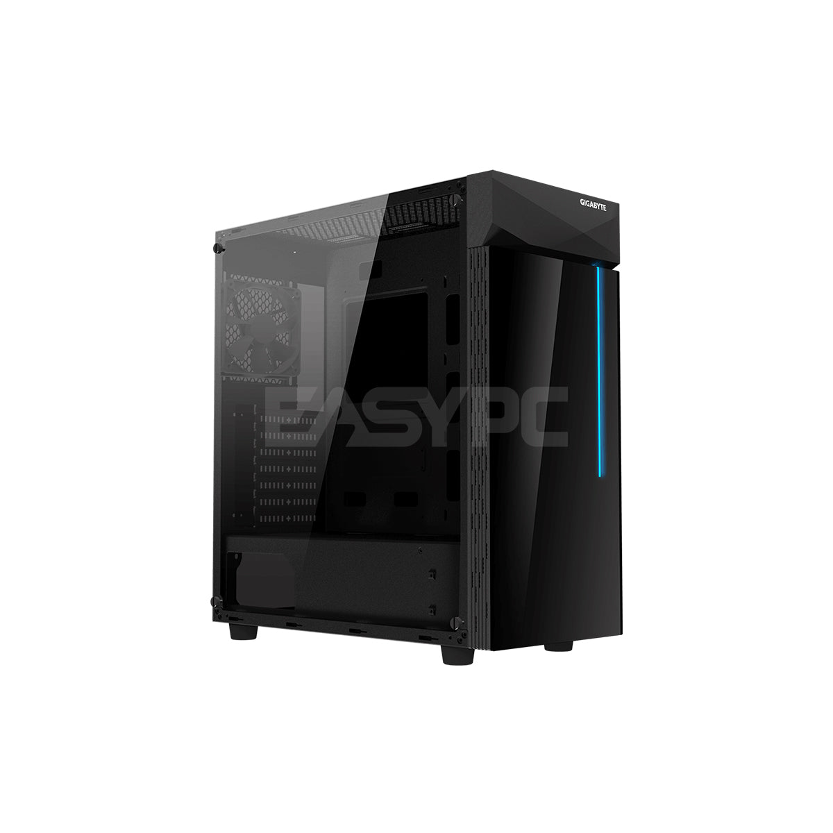 Gigabyte C200G Mid Tower Gaming PC Case Black