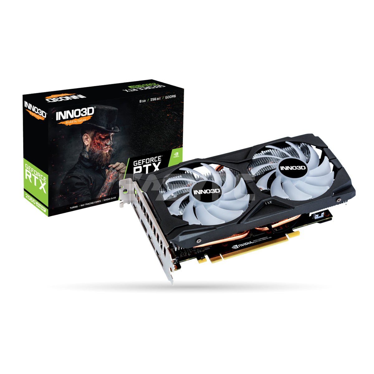 Inno3D NVIDIA® GeForce RTX 2060 Super Twin X2 OC RGB 8gb 256bit GDdr6 Gaming Videocard