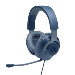 JBL Quantum 100 Wired Gaming Headset with Detachable Mic Blue JBHE659 1ION