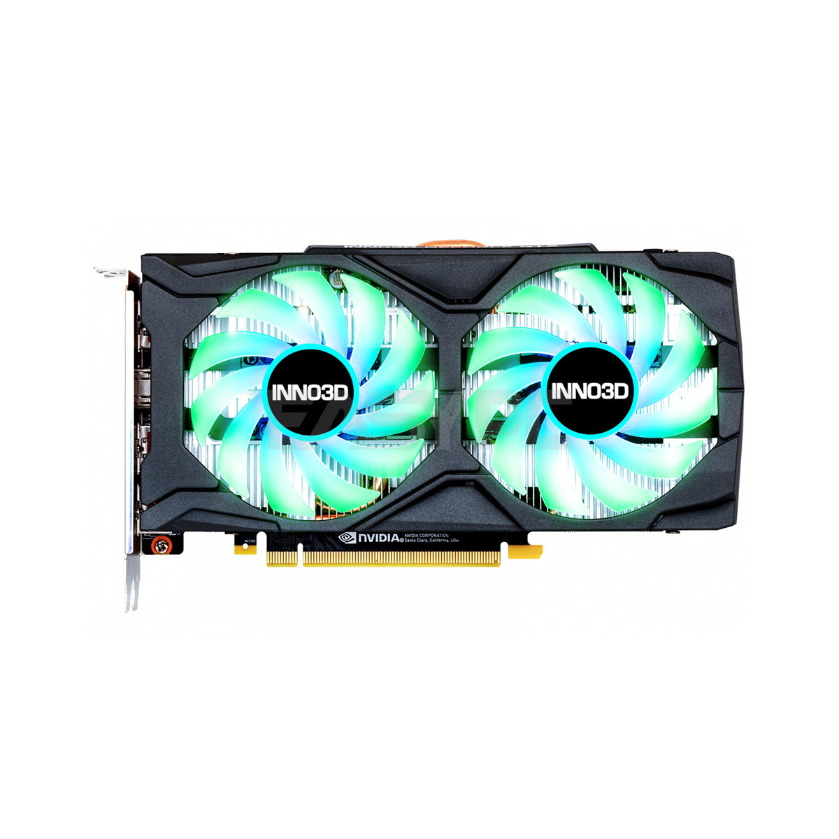 Inno3D NVIDIA® GeForce GTX 1660 Ti Twin X2 OC 6gb 192bit GDdr6 Gaming Videocard RGB