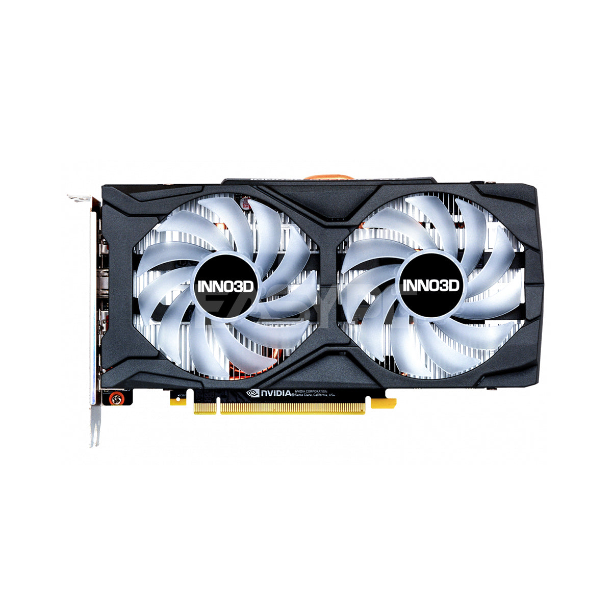 Inno3D NVIDIA® GeForce GTX 1660 Ti Twin X2 OC 6gb 192bit GDdr6 Gaming Videocard RGB - Image 2