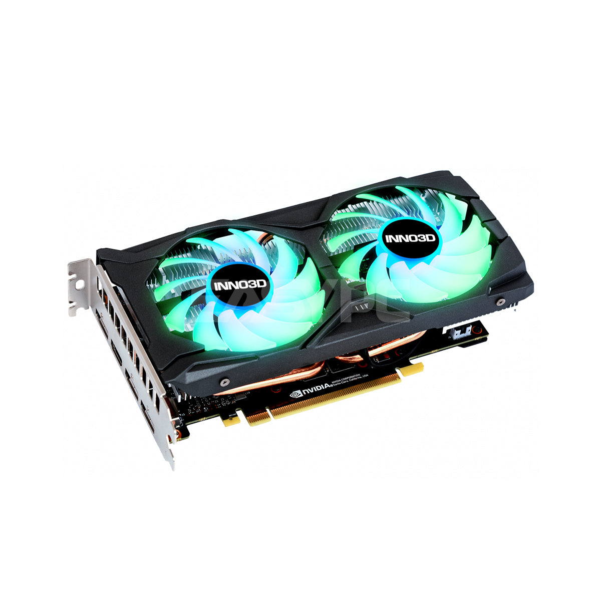 Inno3D NVIDIA® GeForce GTX 1660 Ti Twin X2 OC 6gb 192bit GDdr6 Gaming Videocard RGB - Image 3