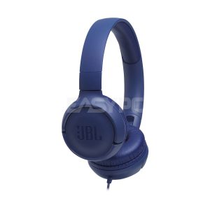 JBL Tune 500 Wired On-ear Headphones Blue HAHE725 1ION