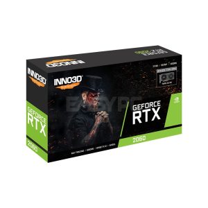 Inno3D NVIDIA® GeForce RTX 2060 Twin X2 OC N20602-12D6X-1713VA32R 12gb 192bit GDdr6 Gaming Videocard