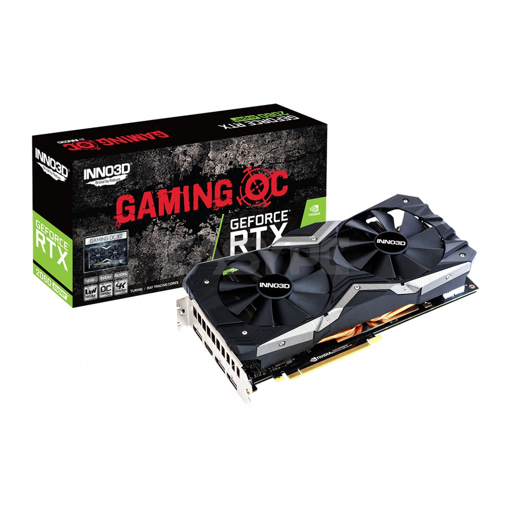 Inno3d NVIDIA® GeForce RTX 2060 Super Gaming OC X2 8gb 256bit GDdr6 Gaming Videocard
