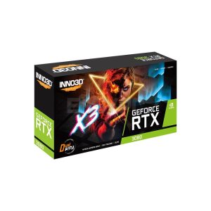 Inno3d NVIDIA® GeForce RTX 3080 X3 N30803-106X-1810VA44H 10gb 320bit GDdr6X Gaming Videocard