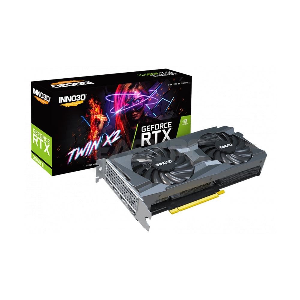 Inno3d NVIDIA® GeForce RTX 3060Ti Twin X2 or RTX 3060Ti Twin X2 OC 8gb 256Bit GDdr6 Gaming Videocard - Image 5
