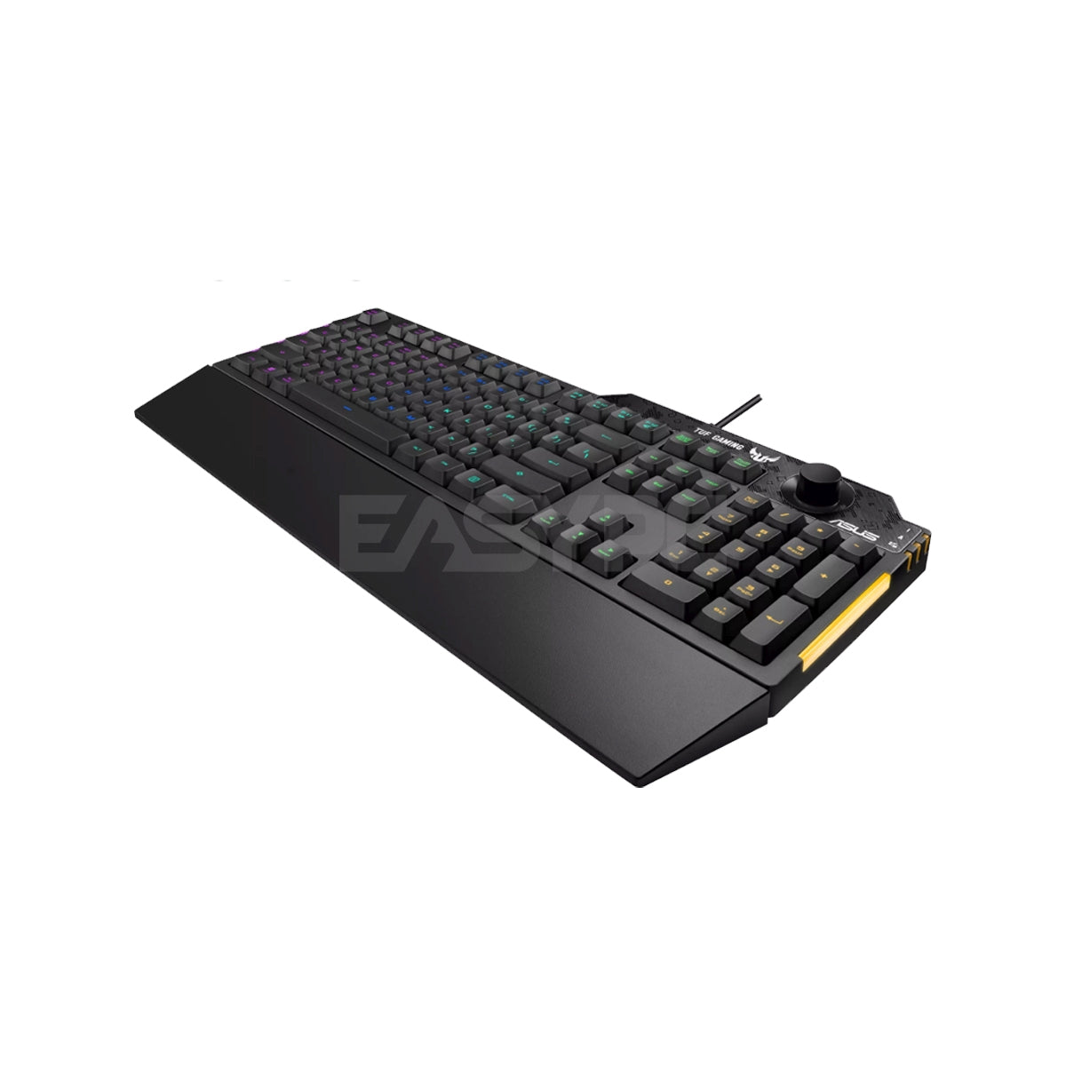 Asus TUF Gaming K1 Dynamic RGB lighting effects Detachable ergonomic ...