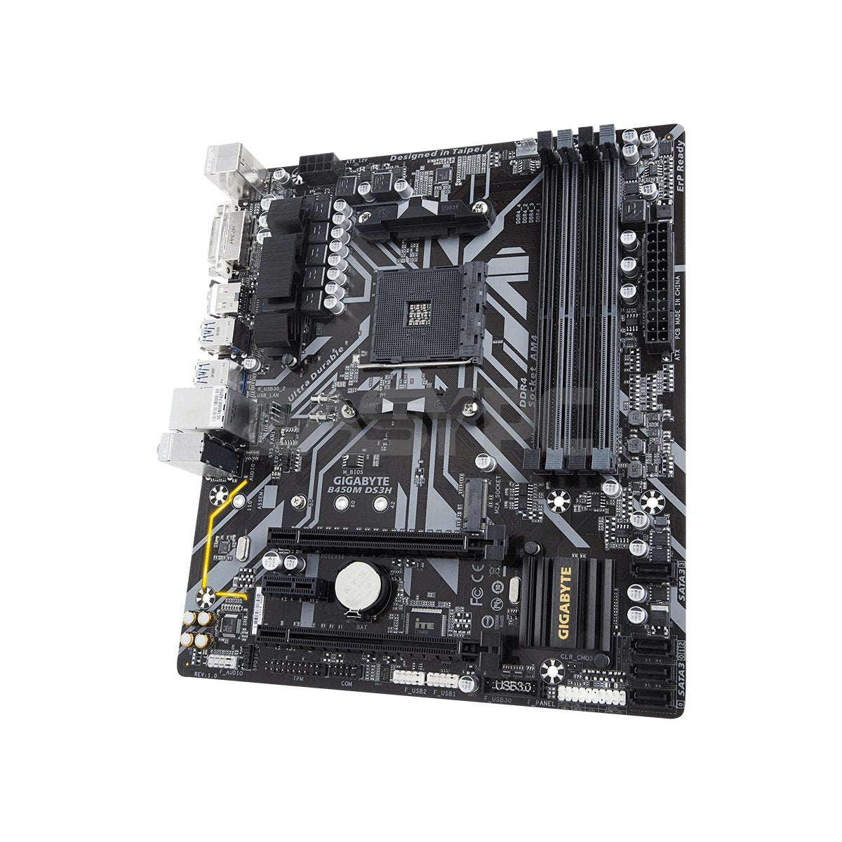 Gigabyte GA-B450M-DS3H Socket Am4 Ddr4 Motherboard Brand New - Image 4