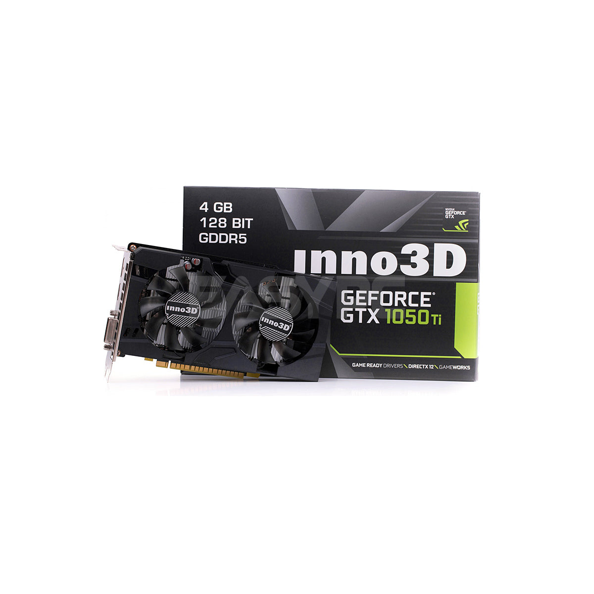 Inno3D NVIDIA® GeForce GTX 1050 TI TwinX 4gb 128bit Ddr5 Gaming Videocard