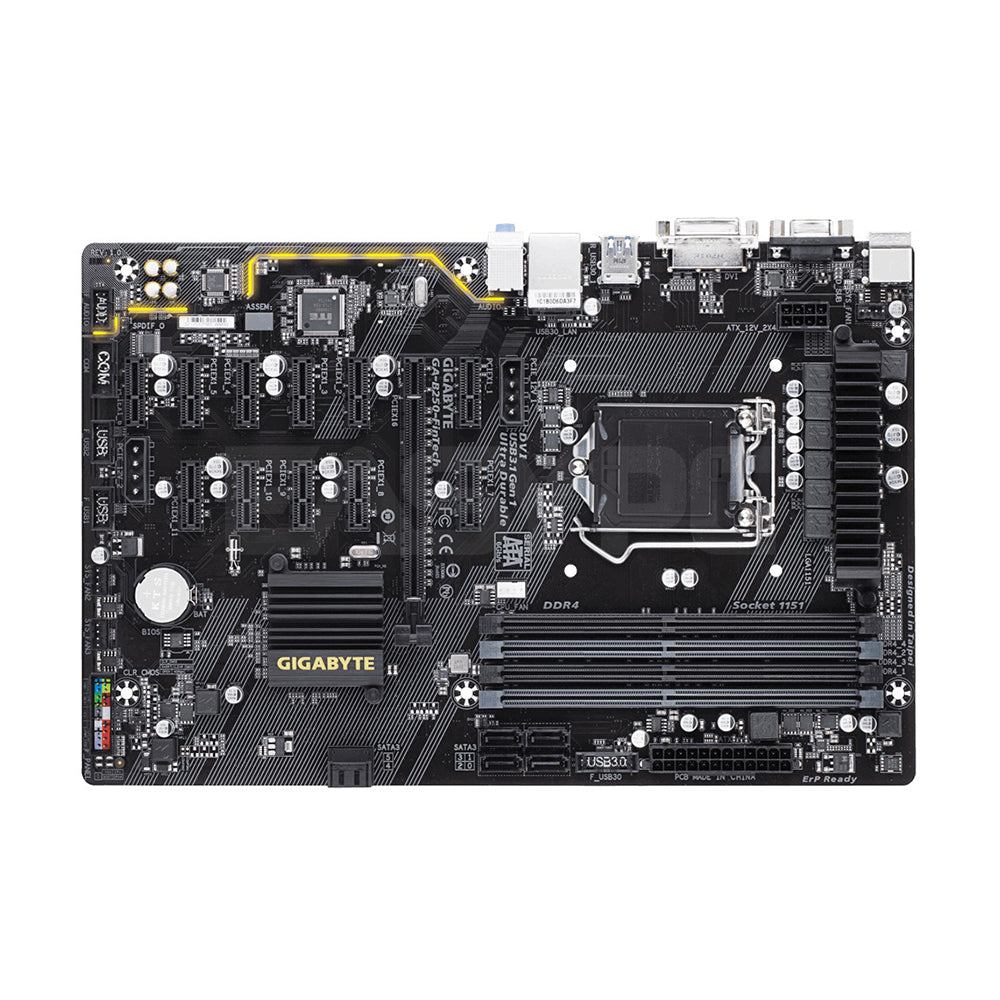 Gigabyte GA B250 Fintech Motherboard Socket 1151 Ddr4 - Image 3