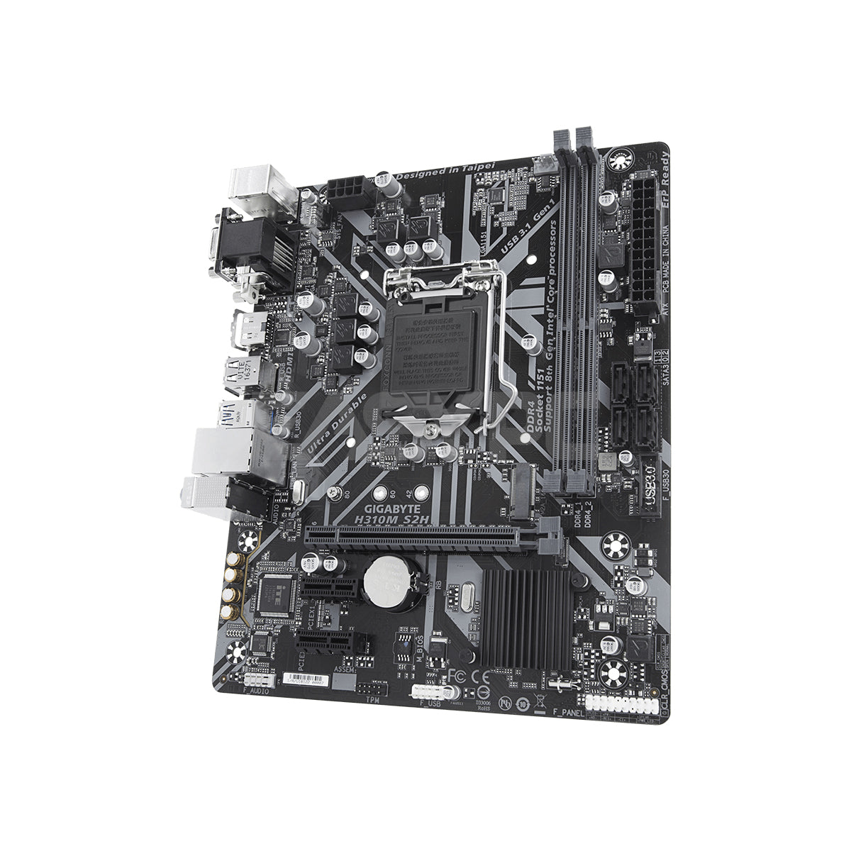 Gigabyte H310M S2H Motherboard Socket 1151 Ddr4 - Image 2