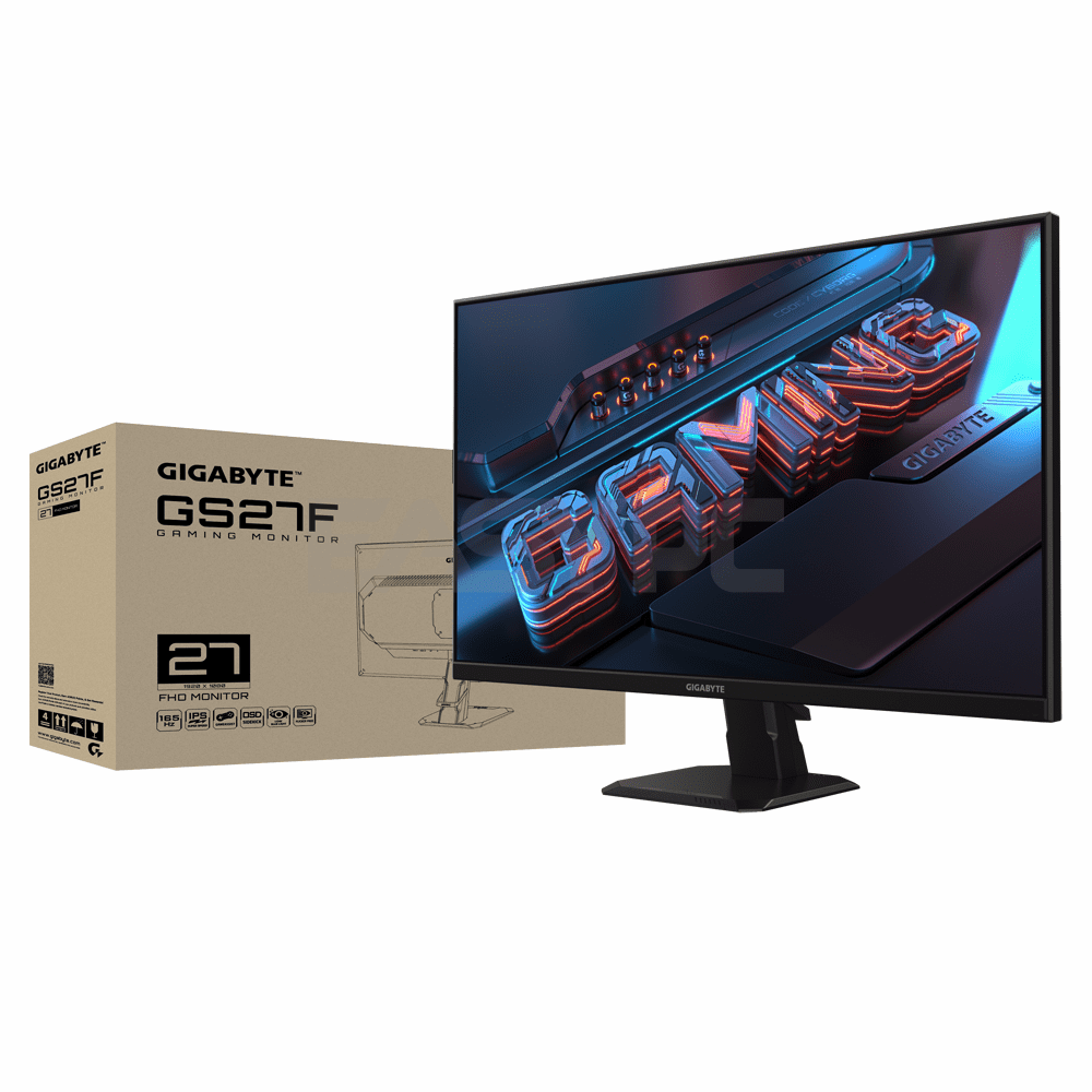 Gigabyte GS27F 27" 165Hz/170Hz OC IPS Gaming Monitor Black d