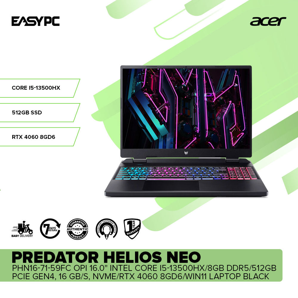 Acer Predator Helios Neo PHN16-71-59FC