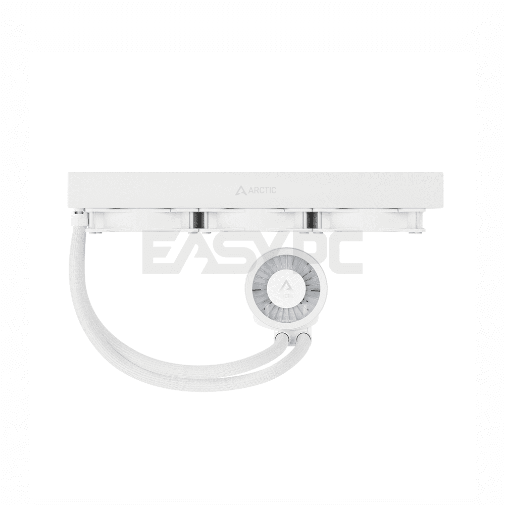 Arctic LIQUID FREEZER III 420 A-RGB WHITE Multi Compatible All-in-One CPU Water Cooler-b