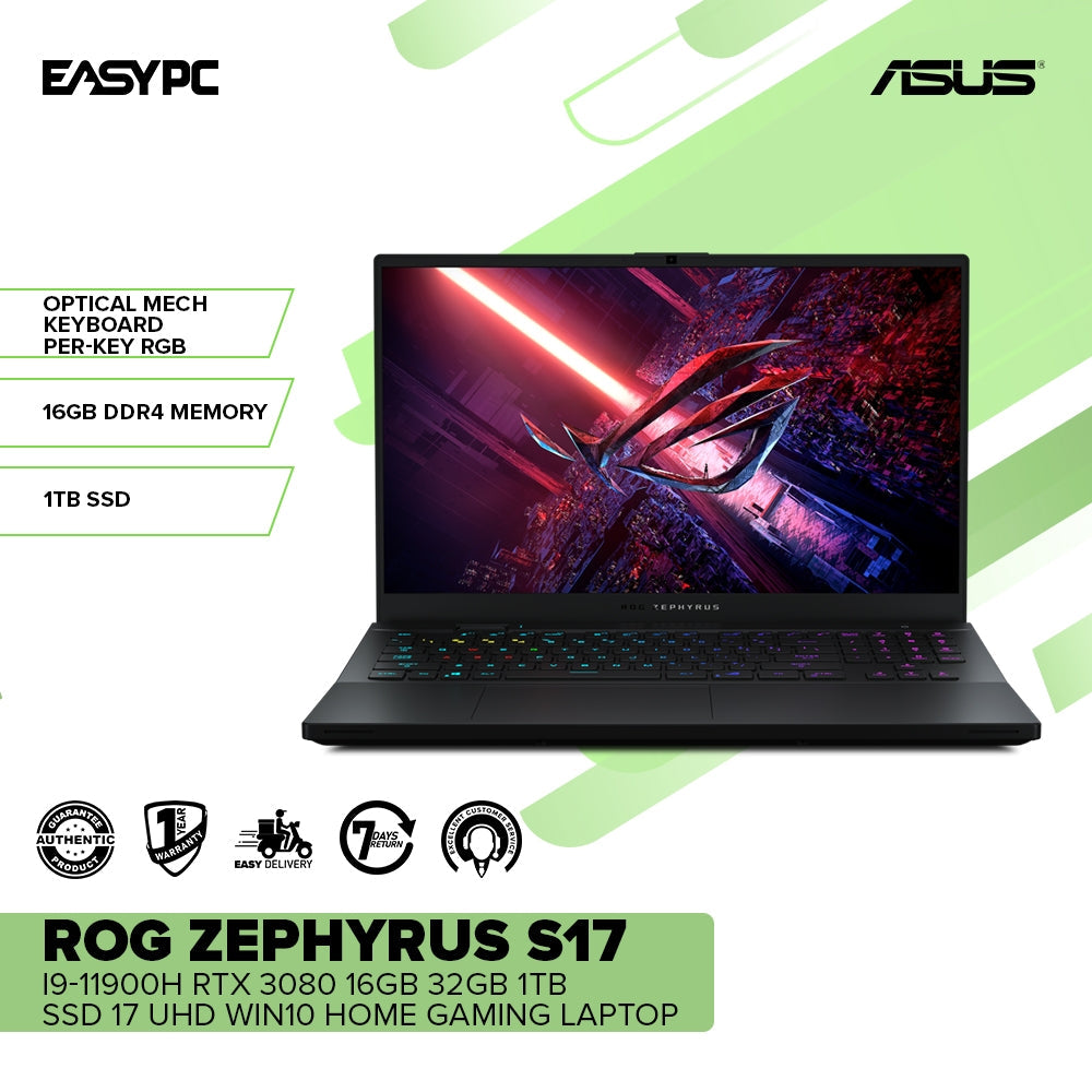 Asus Rog Zephyrus S17 Gx703Hs-Kf004Ts