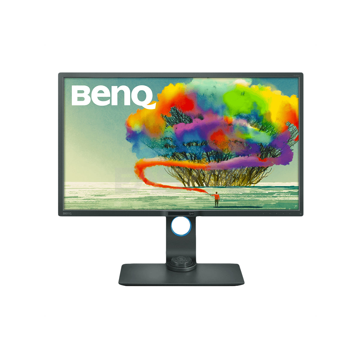 BenQ Designer Monitor 32"/VA Panel/2560x1440 2K/60Hz/4ms/Built-In Speaker/1xDVI-DL/1x HDMI/1xDP/1xmDP/USB 3.0 Hub/Card Reader - Grey/Glossy Grey (PD3200Q 4JTP) BEPD1774