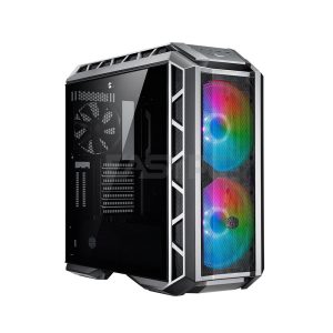 Cooler Master MasterCase H500P Mesh Front Panel, Dual 200mm ARGB Fans, Tempered Glass Side Panel, ARGB Lighting System, Desktop Case Grey (MCM-H500P-MGNN-S11) 1ION COMC2308