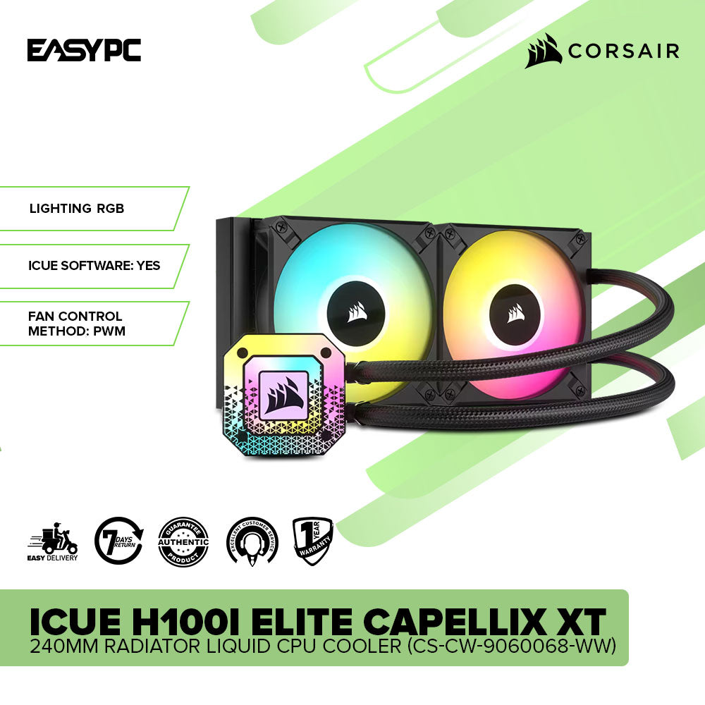 CORSAIR iCUE H100i ELITE CAPELLIX