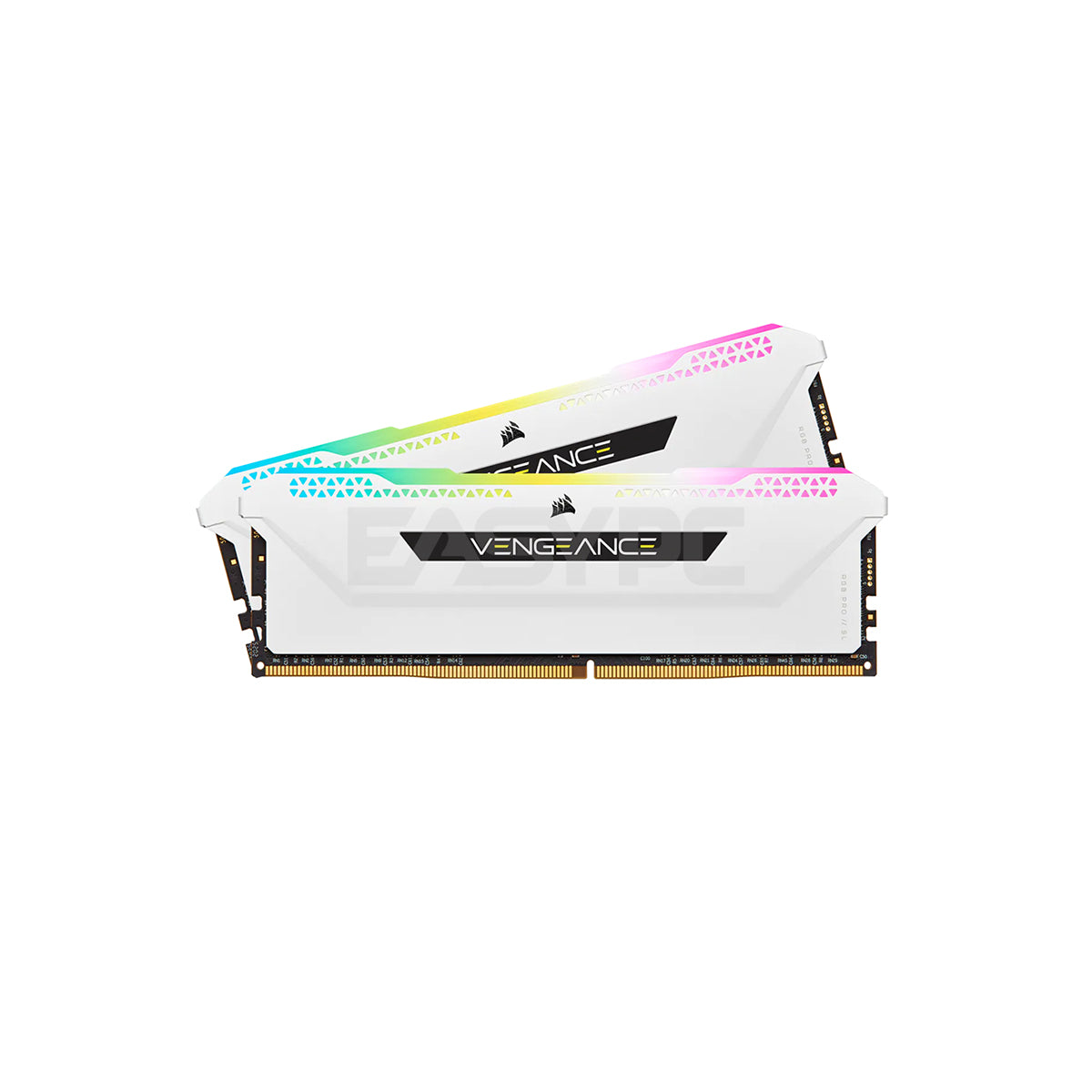 Corsair Vengeance Pro SL 16gb 2x8 3200mhz Ddr4 RGB Memory White-a