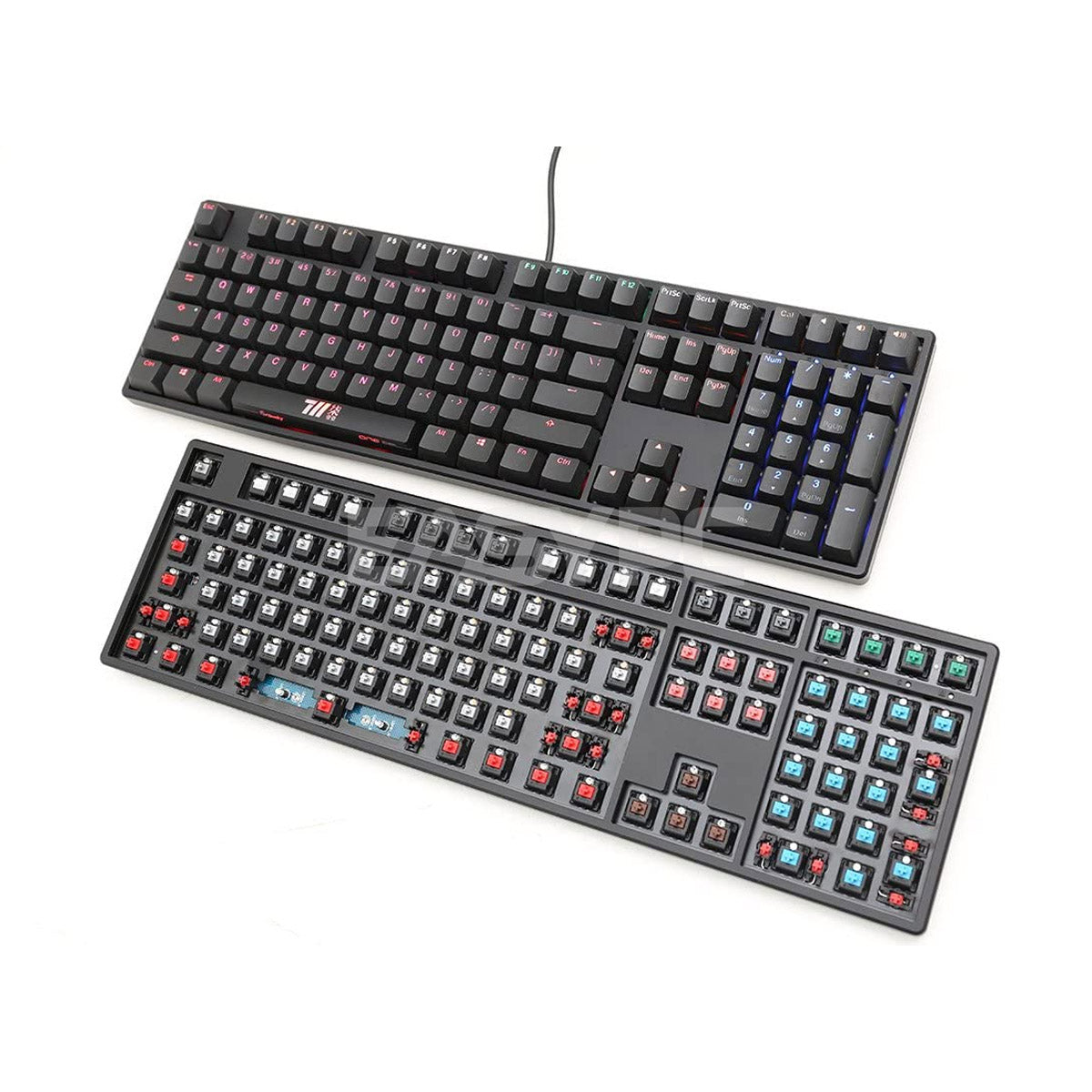 Ducky One 711 Limited Edition DKON1608S-ZUSPDAAZ1 Mechanical Keyboard Multi Cherry MX DUDK962 4JTP - Image 4