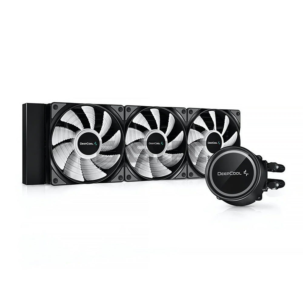 Deepcool Gammaxx L360 with Anti-Leak Tech PWM Fans ARGB Black CPU Liquid Cooler-c