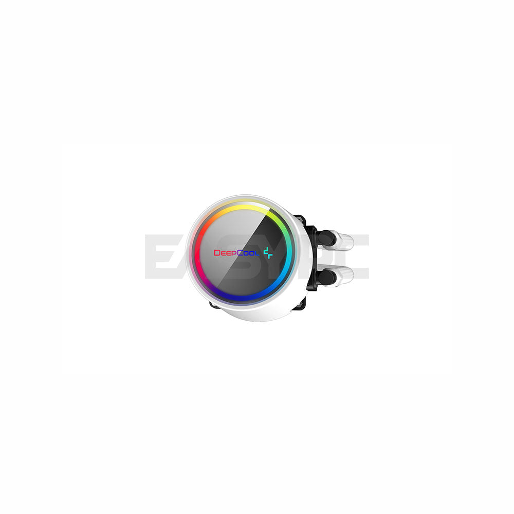 Deepcool Gammaxx L360 with Anti-Leak Tech PWM Fans ARGB White CPU Liquid Cooler-c