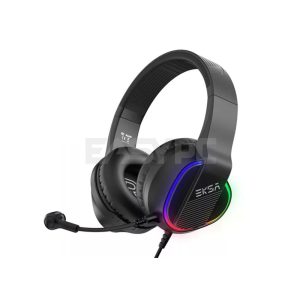EKOC2614-A EKSA E400 3D Stereo Surround Sound for PC PS4 Xbox adjustable Mic, noise cancellation RGB Gaming Headset 18LIG EKOC2614