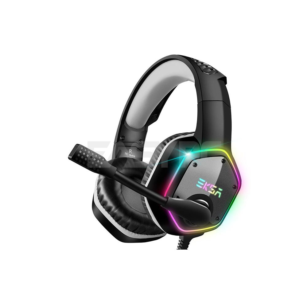 EKSA E1000 RGB USB for PC PS4 PS5 Ergonomic Design, Durable High-quality Flexible Material Gaming Headset 18LIG EKOC2615