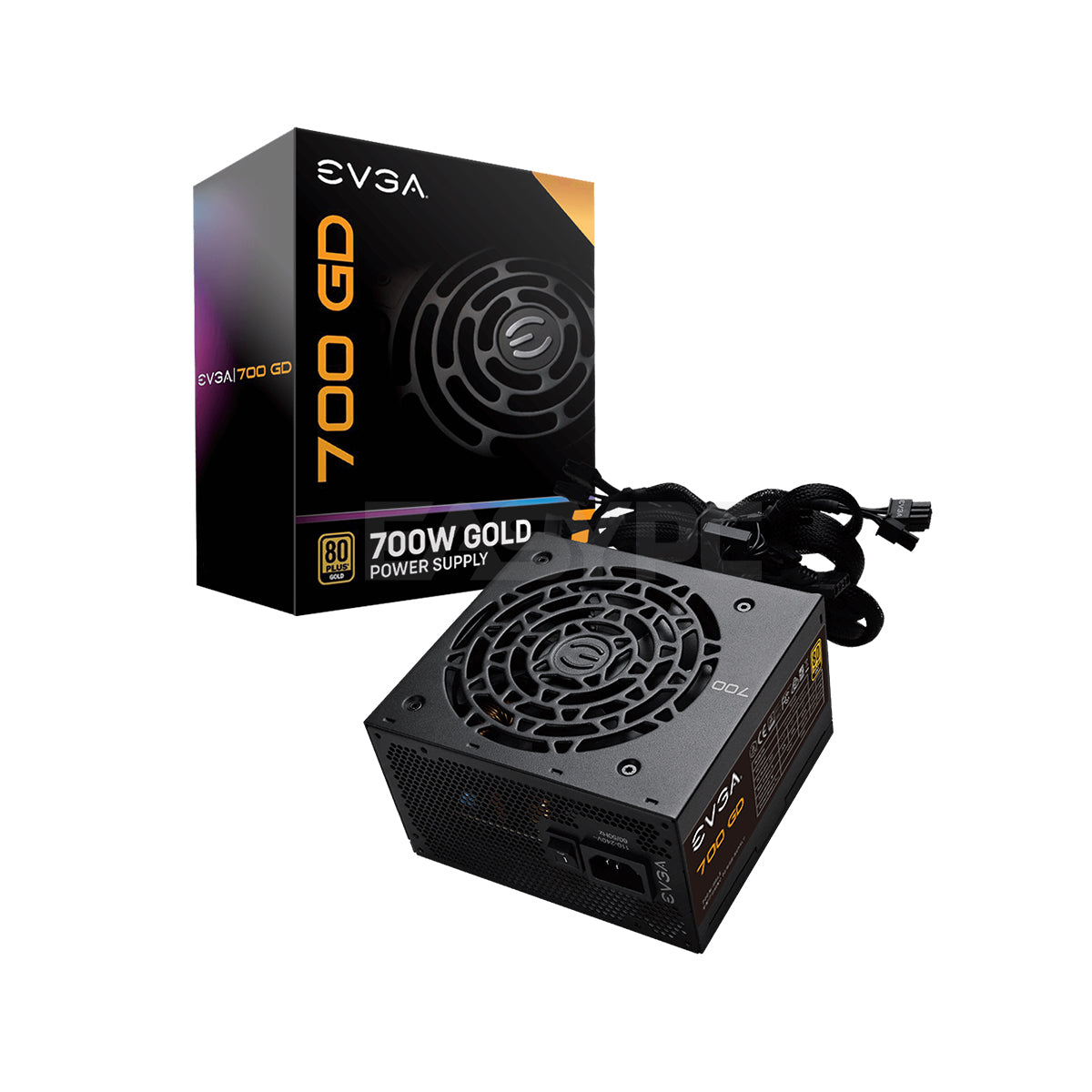 EVGA 600 GD/700 GD Gold Single-Rail +12v Non-Modular 100-GD-0600-V1 Power Supply 5NANO - Image 6