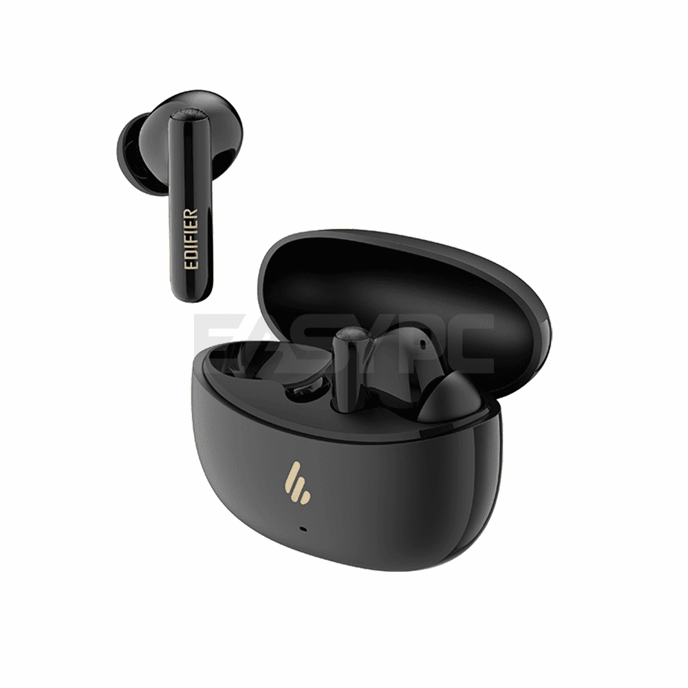 Edifier X5 Pro True Wireless with Active Noice Cancellation Earphone Black-b