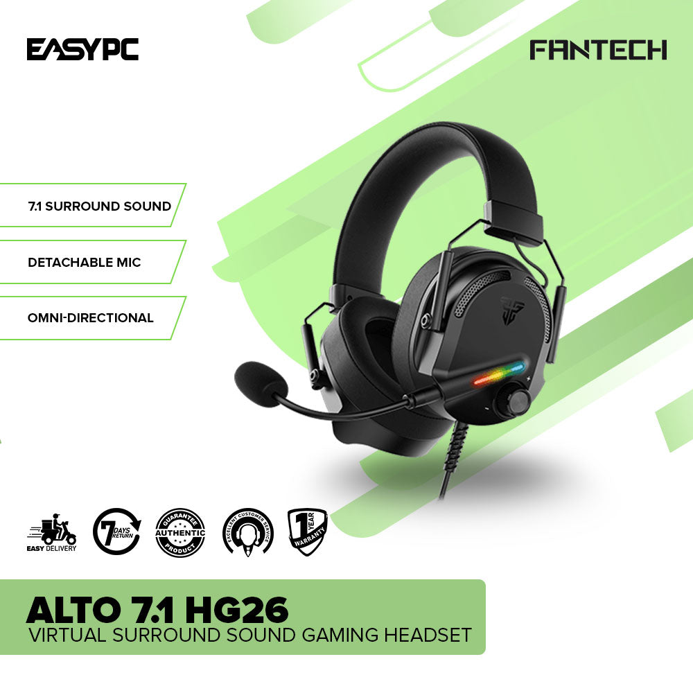 Fantech ALTO 7.1 HG26 Virtual Surround Sound Gaming Headset