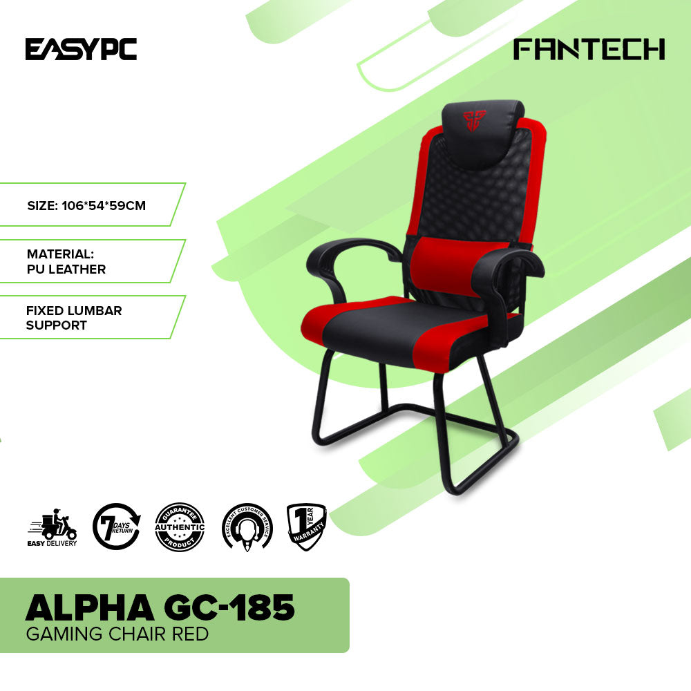 Fantech Alpha GC-185 Gaming Chair Red