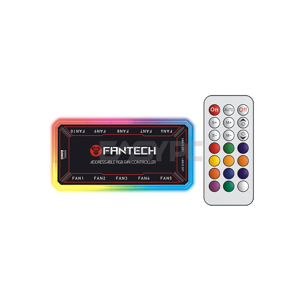 Fantech FB-301 Turbine 3 in 1 RGB 120mm Chassis Fan-c