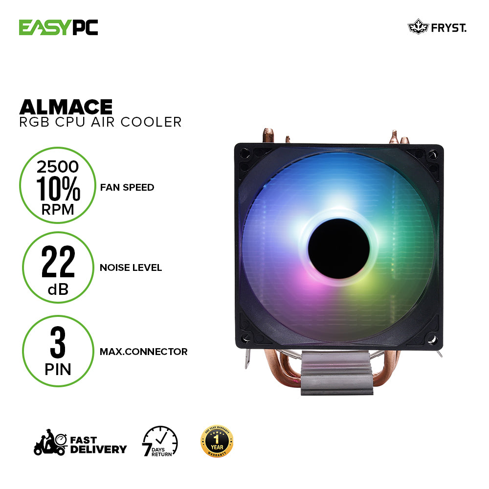 Fryst Almace CPU Air Cooler RGB