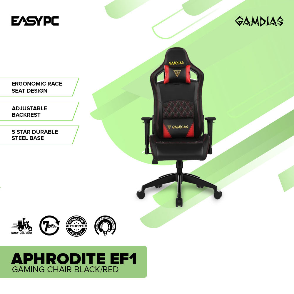 Gamdias Aphrodite EF1 Black Red