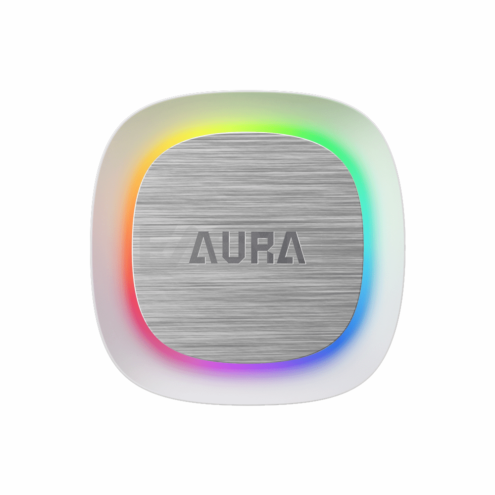 Gamdias Aura GL240 V2 AIO CPU RGB Liquid Cooler White-c