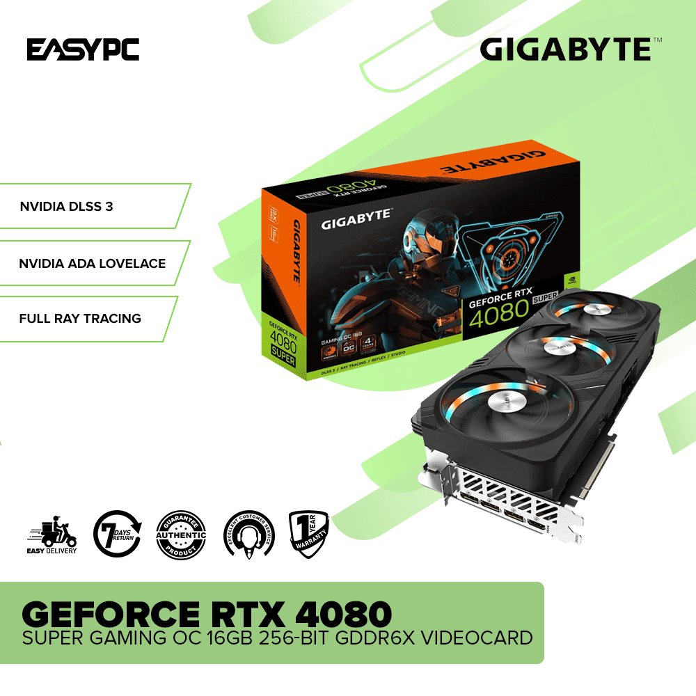 Gigabyte GeForce RTX™ 4080 Super Gaming OC 16GB 256-Bit GDDR6X Videocard